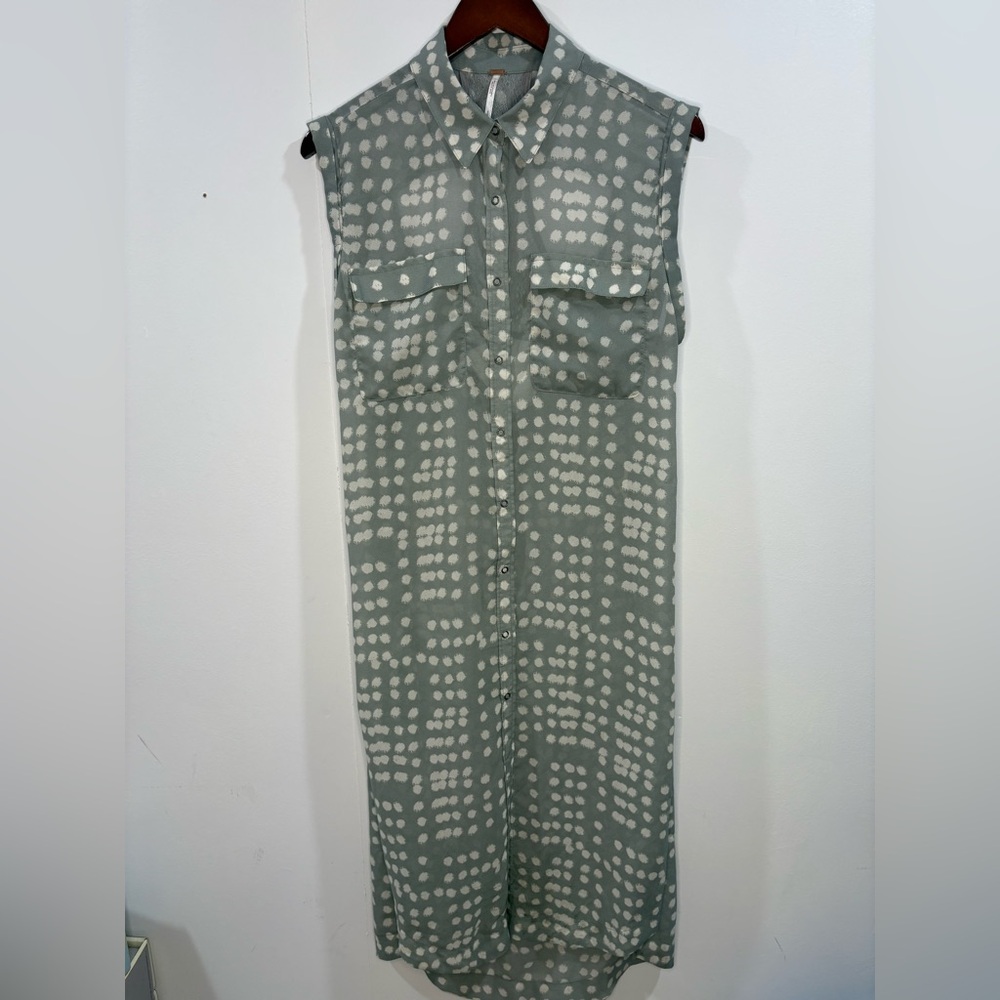 Women's Free People Snap Up Maxi Dress Size Small